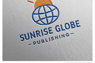 create a minimalist lettermark logo design for your company