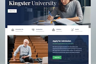 build school university college elearning website wordpress learndash lms tutor