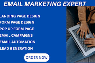 setup your email marketing campaign klaviyo mailchimp  email automation flows