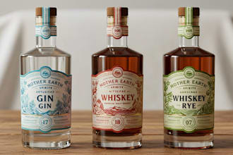 do bottle label design supplement label whisky rum vitamin protein product label