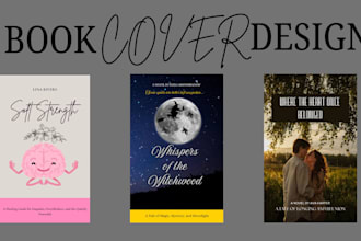 professionally design stunning acx covers, ebooks, and KDP covers