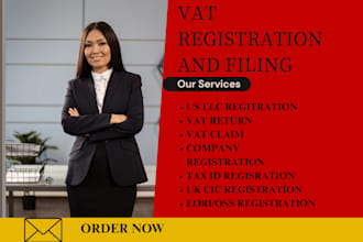 register your business for german vat and provide support with tax filings