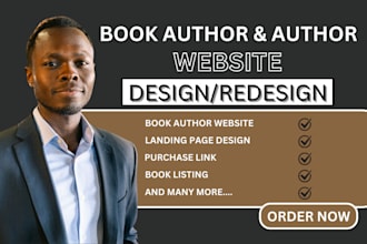 design author website book author website redesign author website