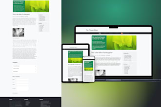 convert your figma design into a responsive static website