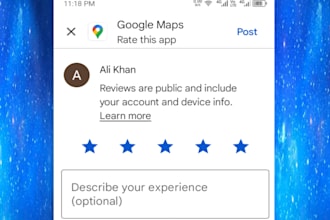 rate your app on google play store