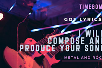 produce heavy rock and metal songs with real guitars