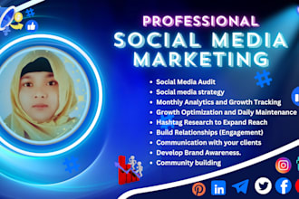 be your dedicated social media manager, driving sustainable growth and success