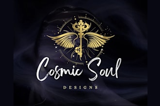 create the sacred geometry, spiritual logo