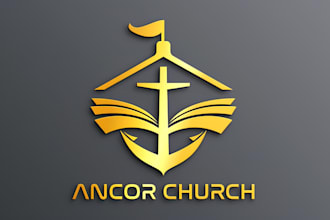 do modern christian ministry religious and church logo