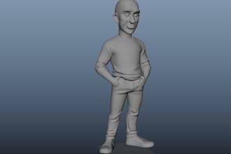 sculpt 3d character modeling for 3d printing
