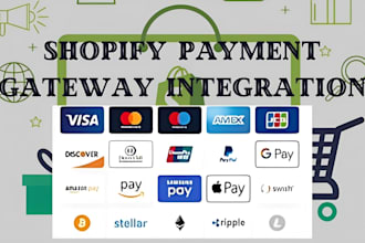 integrate verified payment gateway paypal stripe klarna square wise google pay