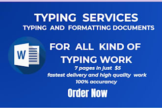 be expert in microsoft word document formatting, ms word typing