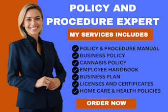 do business plan policy and procedure manual, cannabis policy, employee handbook