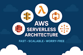 build a scalable AWS serverless architecture for your application