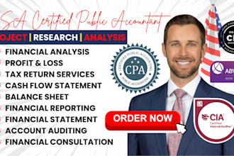 do CPA audit, profit and loss, financial statement, balance sheet, US CPA letter