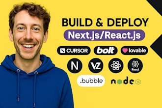build react next js using bolt new,lovable,cursor ai,shadcn ui,v0,superbase