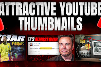 design catchy you tube thumbnail