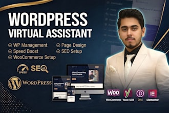 be your virtual assistant VA for any wordpress task