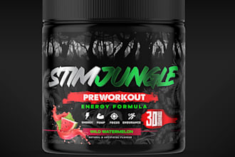 do product packaging and label design logo design