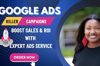 setup, optimize and manage your google ads adwords PPC campaign, pmax ads