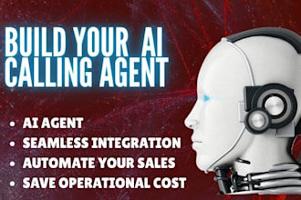 build custom automated ai calling agent, ai chatbot vapi and automate your sales