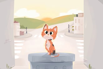 create children storybook illustrations