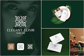 create modern minimalist luxury logo design