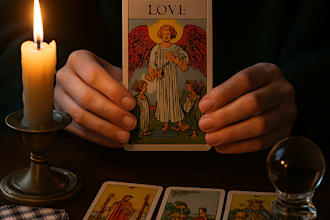 read your love energy through a mystical tarot spread
