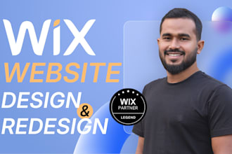 build a wix studio website design and redesign for you