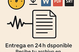 transcribe in spanish and english, I transcribe whatever