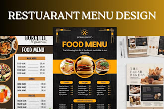do food menu design restaurant menu design digital menu board price list