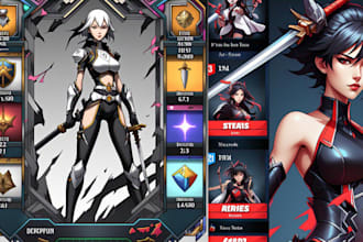 design tcg card game template dnd character card game design zodiac tarot card