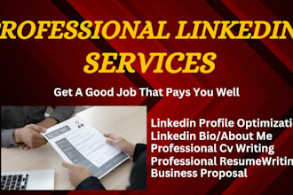 write a powerful linkedin bio and optimize your professional profile cv resume