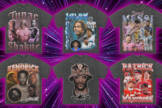 design a crazy vintage old school 90s bootleg rap t shirt