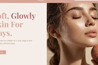 skin care website cosmetics website skin care shopify store skin care website