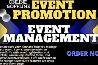 promote marketing your event evenbrite marketing event setup event planner
