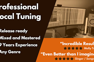 retime, pitch correct, mix, and master your vocals to sound their best