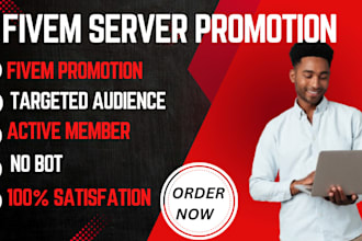 promote fivem server promotion fivem advertisement to build player base