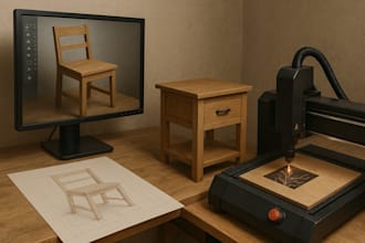 do 3d diy woodworking furnitue design plans 3d wood carving laser cutting cnc