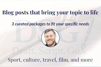 write an entertaining article about your passion topic