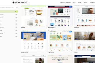 customize woodmart, flatsome, porto, xstore, avada woocommerce wordpress theme
