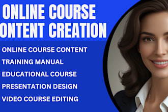 do online course creation, training course, educational videos, elearning course