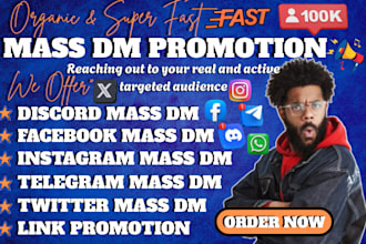 send instagram mass dm, discord dms, facebook dms, telegram dms, daily cold dms