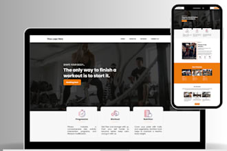 create a gym or fitness website and sales funnel in ghl