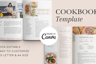 be your cookbook writer recipe book writer, amazon kdp ghostwriting formatting