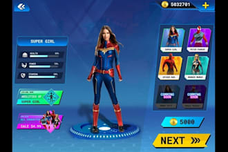 design creative game UI UX for your games