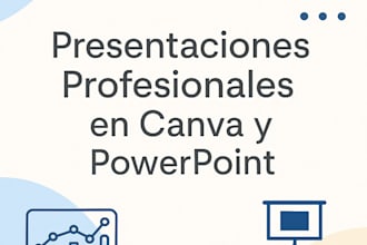 creative and professional powerpoint or canva presentations