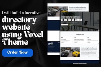 build an advanced directory website on wordpress using voxel theme