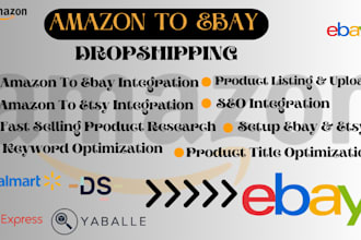 do amazon to ebay dropshipping product listing walmart auto ds list products seo