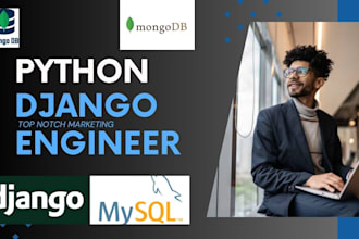 be your python django developer and database